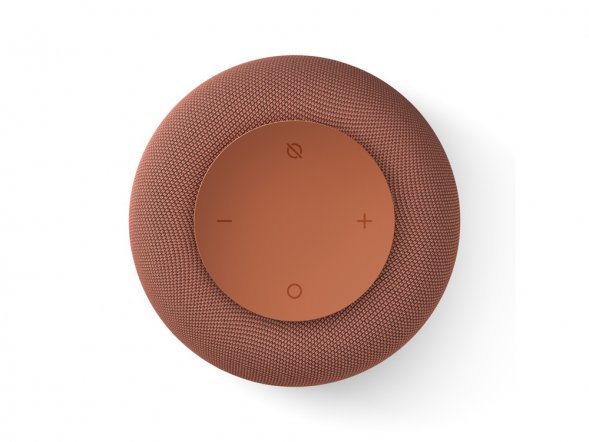 Умная колонка VK Капсула Мини с голосовым помощником Марусей, терракотовый 